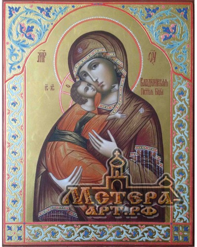 Икона Богородицы Владимирская 0434